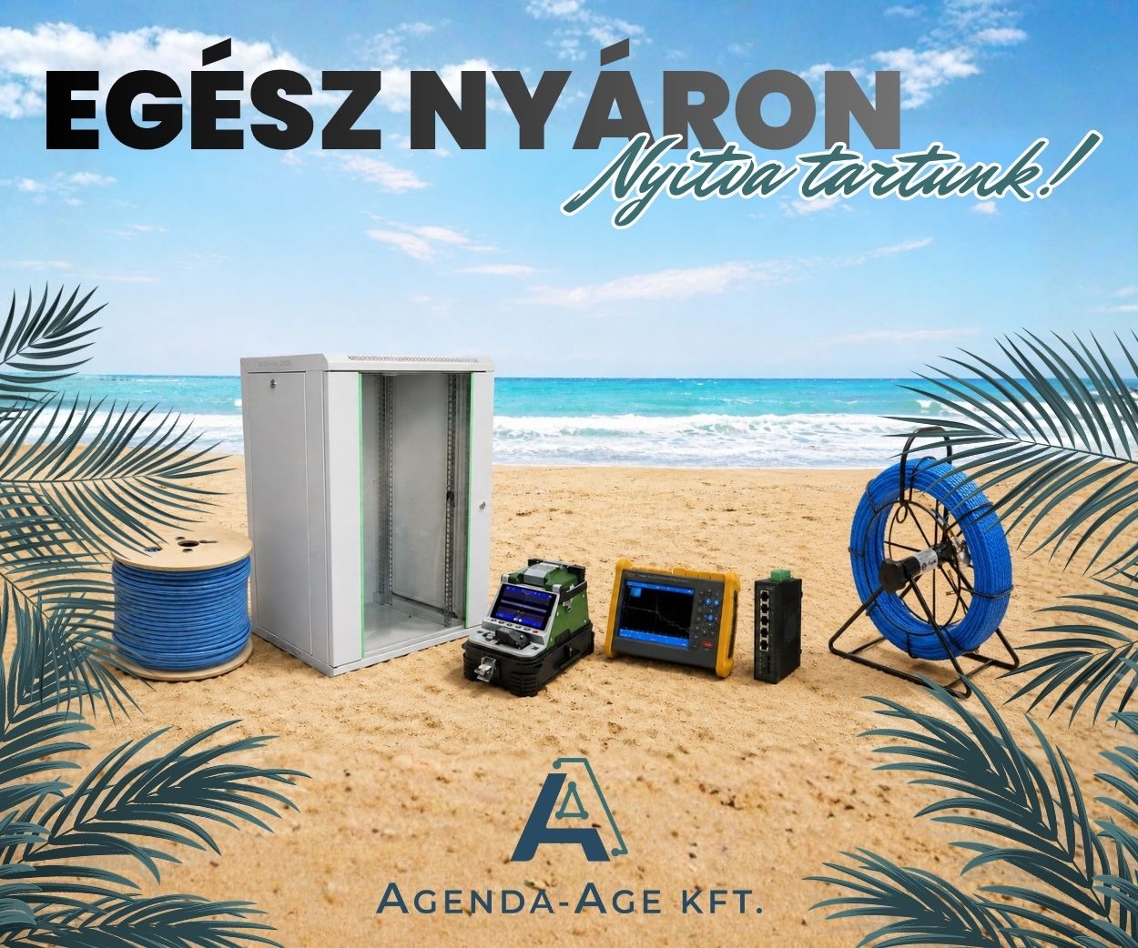 Az Agenda-Age Kft. egész nyáron nyitva van!